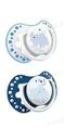 Пустушка силіконова Lovi Night & Day динамічна, 22/811boy, 6-18 місяців, 2 шт