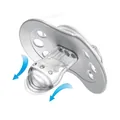 Пустушка силіконова Lovi Night & Day динамічна, 22/811boy, 6-18 місяців, 2 шт