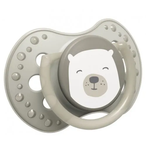 Пустушка силіконова Lovi Buddy bear динамічна, 22/864, 3-6 місяці, 2 шт