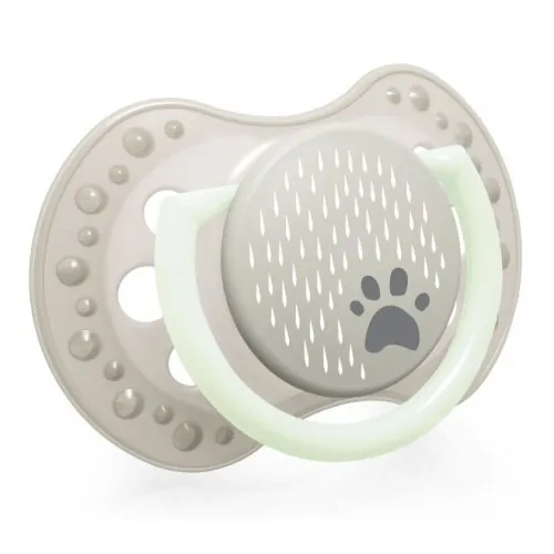 Пустушка силіконова Lovi Buddy bear динамічна, 22/865, 6-18 місяців, 2 шт