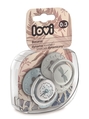 Пустышка силиконовая Lovi Botanic динамическая, 22/869boy, 0-3 месяцев, 2 шт