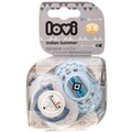 Пустышка силиконовая Lovi Indian summer динамическая, 22/856boy, 3-6 месяцев, 2 шт