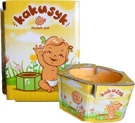 Горшок для детей Какусик карманный, 1 шт