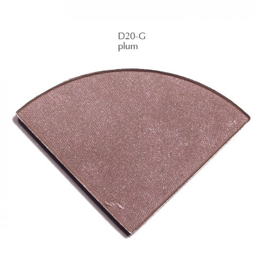 Комплект теней для век Dr.Belter Deco Set Satin Glow Shadow с магнитной системой, цвет сливовый, 8 г
