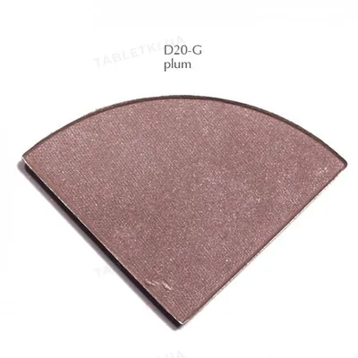 Комплект тіней для повік Dr.Belter Deco Set Satin Glow Shadow з магнітною системою, колір сливовий, 8 г