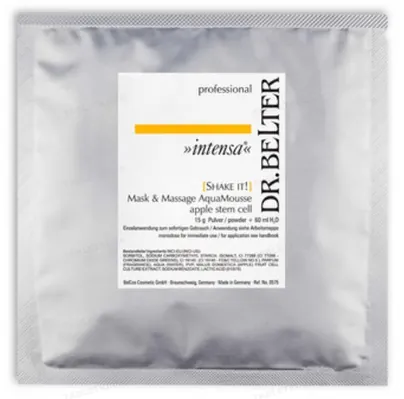 Маска для обличчя Dr.Belter шейкерна Intensa Mask Massage Aquamousse, 15 г