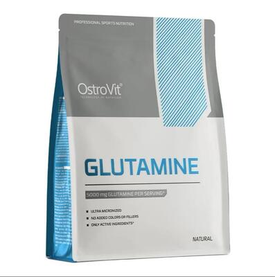 Глютамин OstroVit L-Glutamine без вкуса, 500 г (пачка)