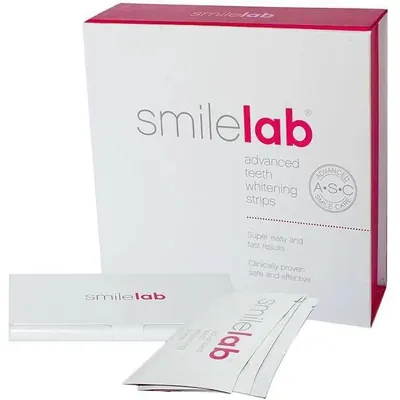 Смужки Smilelab Signature для відбілювання зубів, 14 подвійних пакетів