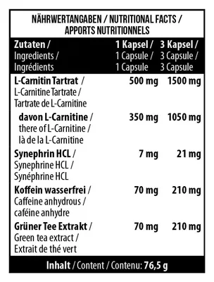 L-Карнітин Про MST Nutrition L-Carnitine Pro, 90 капсул
