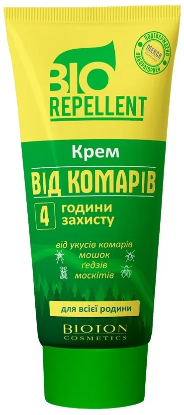 Крем Bioton Cosmetics BioRepellent від комарів, 75 мл