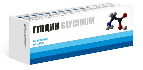 Гліцин таблетки по 0,25 г №50