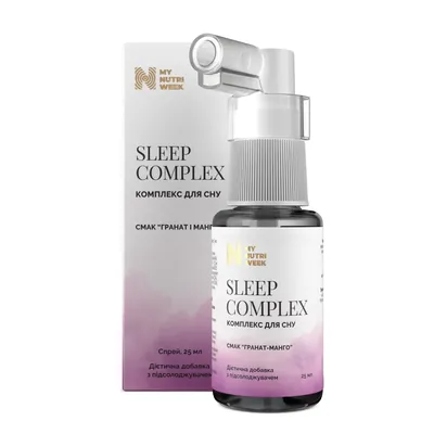 Комплекс для сну My Nutri Week Sleep complex смак гранат-манго, 25 мл