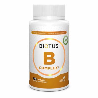 B-комплекс Biotus B-complex капсулы №100