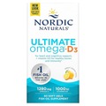Омега-3+ D3 Nordic Naturals Ultimate Omega-D3 1280 мг/1000 МО, 60 капсул