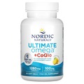 Омега-3+ Коэнзим Q10 Nordic Naturals Ultimate Omega + CoQ10 1280 мг/100 мг, 60 капсул