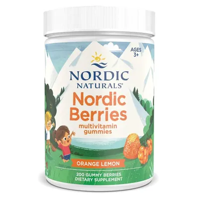 Вітаміни для дітей Nordic Naturals Nordic Berries, 200 жувальних пастилок