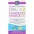 Омега-3D Комплекс Nordic Naturals Complete Omega-D3 смак лимону, 60 капсул