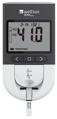 Портативный анализатор Wellion Bona HbA1c гликированного гемоглобина