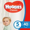 Підгузки Huggies Classic дитячі розмір 5, 11-25 кг, 40 шт