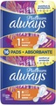 Прокладки гігієнічні Always Platinum Normal, 3 краплі, 1 розмір, 16 шт
