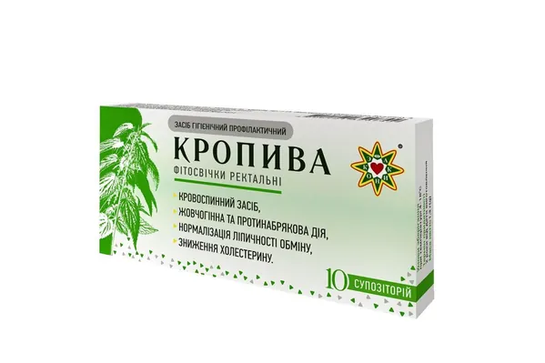Фітосвічки Econika Кропива, 10 штук