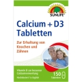 Витамины Sunlife Calcium 400 mg + D3 5 µg таблетки №150