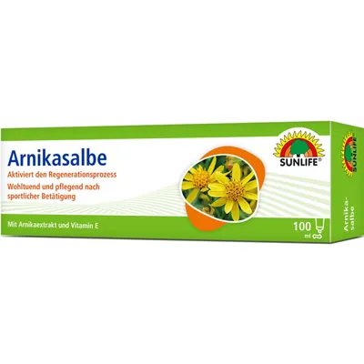 Мазь Арніка Sunlife Arnikasalbe по 100 мл у тубах