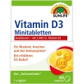 Вітаміни Sunlife Vitamin D3 2500 I.E. Minitabletten таблетки №60