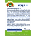 Вітаміни Sunlife Vitamin D3 2500 I.E. Minitabletten таблетки №60