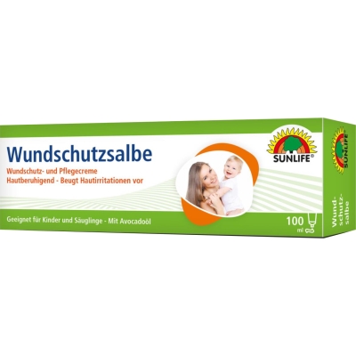 Мазь ранозаживляющая с цинком Sunlife Wundschutzsalbe, 100 мл