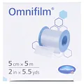 Пластир медичний Omnifilm фіксуючий з прозорої плівки, 5 см х 5 м