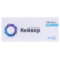 Кейвер таблетки, п/плен. обол. по 25 мг №10
