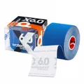 Кінезіо тейп D3 X6.0 Xtreme водонепроникний 6 м х 5 см, електрик