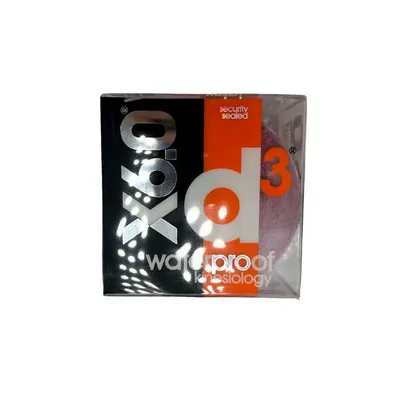 Кінезіо тейп D3 X6.0 Xtreme водонепроникний 6 м х 5 см, рожевий