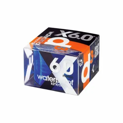 Кінезіо тейп D3 X6.0 Xtreme водонепроникний 6 м х 5 см, синій