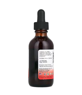 Трав?яна суміш для очищення печінки та жовчного міхура  Christopher's Original Formulas Liver & Gallbladder Formula, 59 мл
