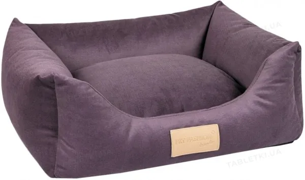 Лежак Pet Fashion Molly 2 для кішок та собак, фіолетовий, 62х50х19 см