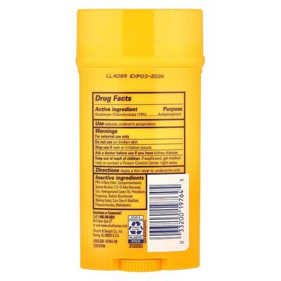 Дезодорант-антиперспирант Arm & Hammer Ultra Max Cool blast для мужчин, 73 г