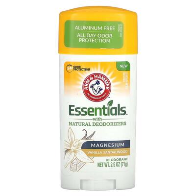 Дезодорант Arm & Hammer Essentials магний, ваниль и сандаловое дерево, 71 г