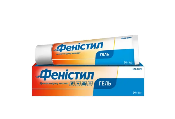 Феністил гель 0.1 % по 30 г у тубах
