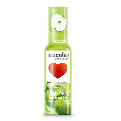 Гель-змазка Masculan Green Apple зелене яблуко інтимний, 75 мл