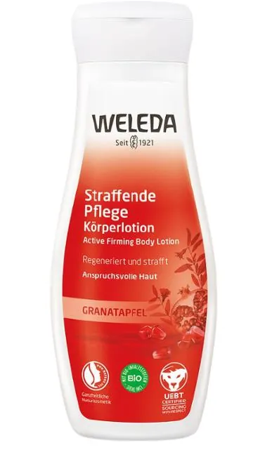 Лосьйон для тіла Weleda Granrtapfel Гранат Актив пружність та зміцнення, 200 мл