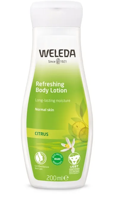 Лосьйон для тіла Weleda Citrus Цитрус легкий зволожуючий, 200 мл