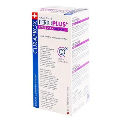 Ополіскувач Curaprox Perio Plus Forte CHX 0,20% хлоргексидину, 200 мл