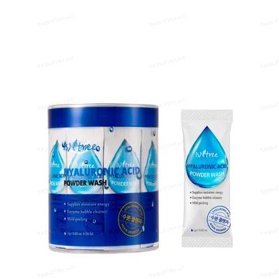 Пудра ензимна Isntree Hyaluronic Acid Powder Wash з гіалуроновою кислотою по 1 г, 25 штук