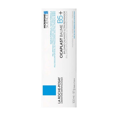 Бальзам для лица и тела La Roche-Posay Cicaplast B5+ успокаивающий, восстанавливающий для раздраженной кожи, 100 мл