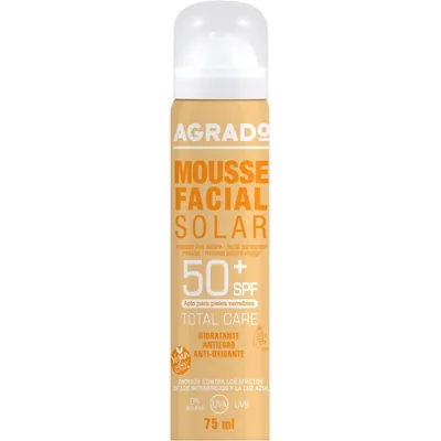 Мусс сонцезахисний Agrado Sun Care SPF50+, 75 мл