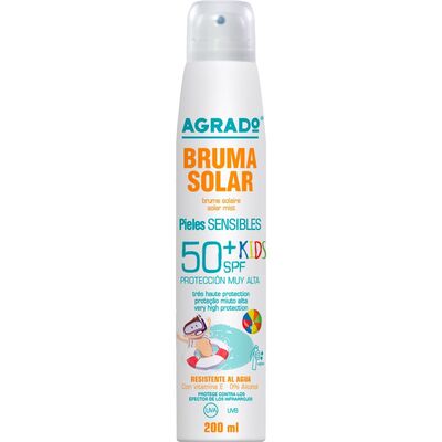 Спрей-мист Agrado солнцезащитный SPF50+ для детей, 200 мл