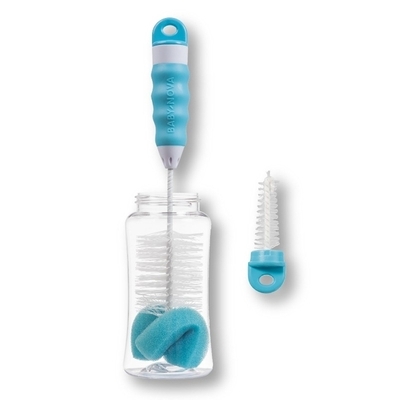 Йоржик Baby-Nova 2 в 1 для миття пляшечок та сосок