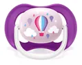 Пустушка силіконова Philips Avent Ultra Air I love SCF080/04 ортодонтична, 6-18 місяців, для дівчаток, 2 шт